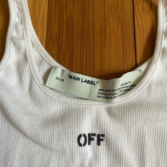 OFF WHITE Off Stamp Tank Top - Picture 2 of 4